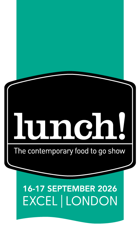 The "lunch!" trade fair logo