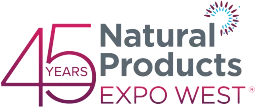 Logo of the Expo West trade fair for natural and organic foods in the USA.