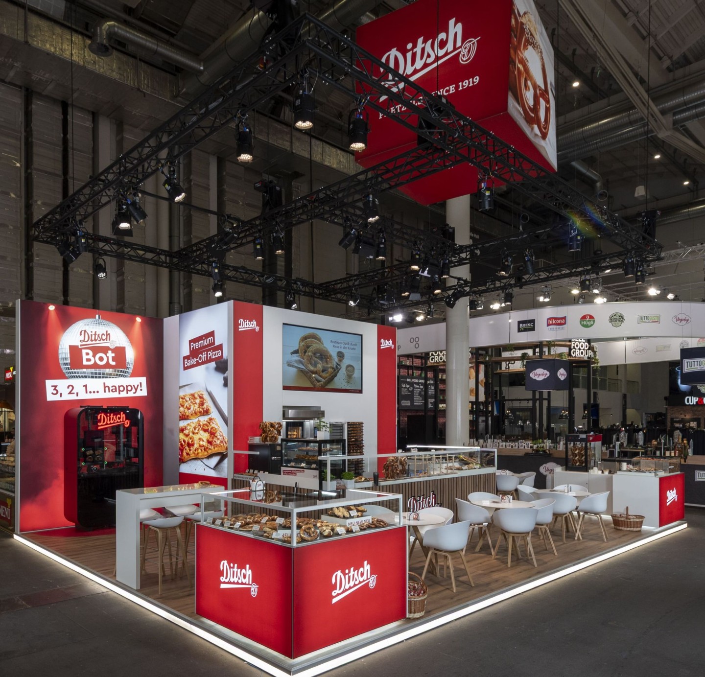 Weiteres Messebild: Ditsch-Praesenz auf einer nationalen oder internationalen Fachmesse.