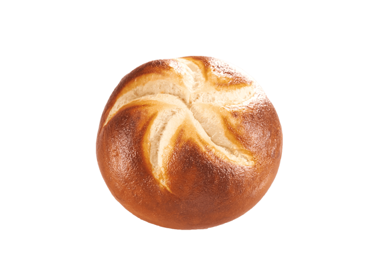 Pretzel kaiser roll