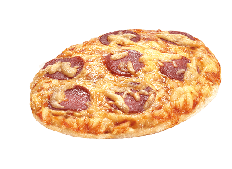 Pizza snack salami
