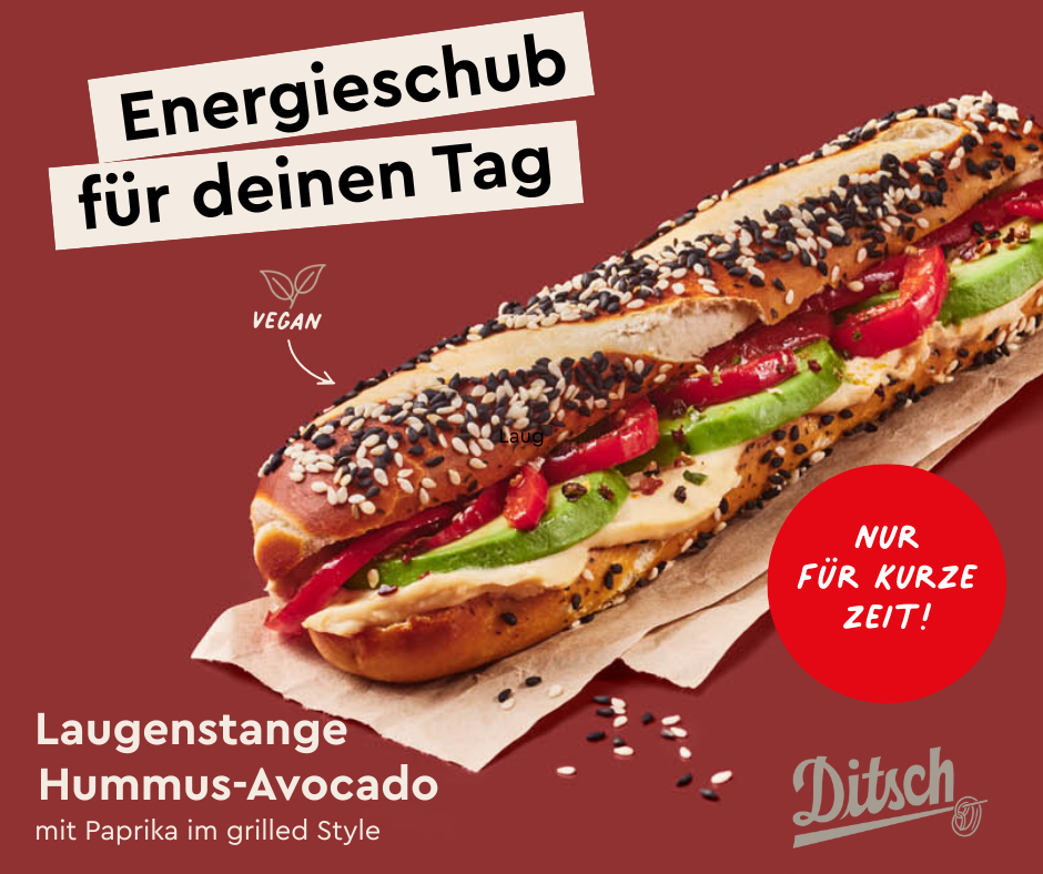 NEU: Laugenstange Hummus-Avocado