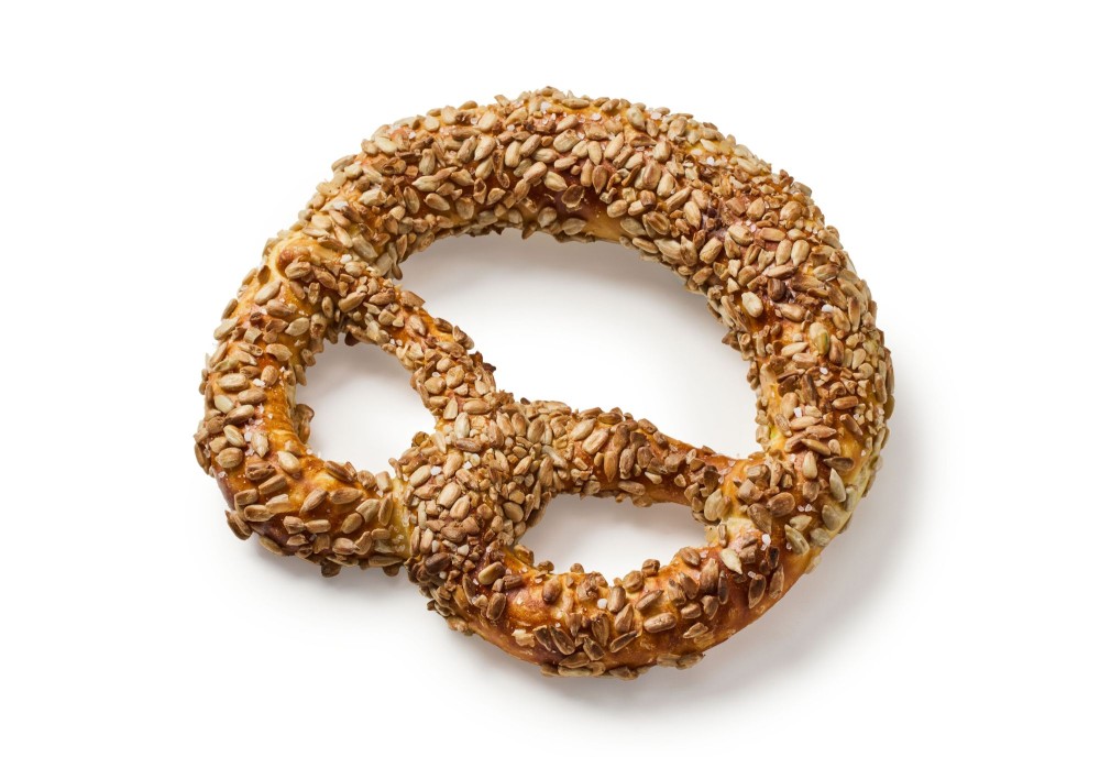 Pretzel With Sunflower Seeds & Salt